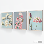 Cargar imagen en el visor de la galería, Tríptico Botánico Flores