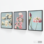 Cargar imagen en el visor de la galería, Tríptico Botánico Flores