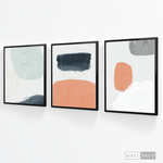 Cargar imagen en el visor de la galería, Tríptico Abstracto Conexión