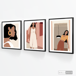 Cargar imagen en el visor de la galería, Tríptico Mulata