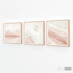 Cargar imagen en el visor de la galería, Tríptico Fragmentos Tranquilidad