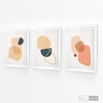Cargar imagen en el visor de la galería, Tríptico Abstracto Nórdico Nude (Set x 3)