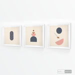 Cargar imagen en el visor de la galería, Tríptico Abstracto Armonía