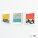 Cargar imagen en el visor de la galería, Tríptico Abstracto Colores