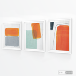 Cargar imagen en el visor de la galería, Tríptico Abstracto Energía