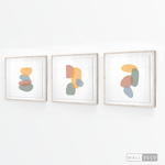 Cargar imagen en el visor de la galería, Tríptico Abstracto Nórdico Terracota (Set x 3)