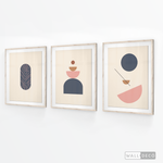 Cargar imagen en el visor de la galería, Tríptico Abstracto Armonía