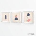 Cargar imagen en el visor de la galería, Tríptico Abstracto Armonía