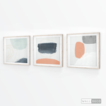 Cargar imagen en el visor de la galería, Tríptico Abstracto Conexión