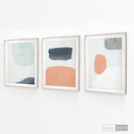 Cargar imagen en el visor de la galería, Tríptico Abstracto Conexión