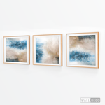 Cargar imagen en el visor de la galería, Tríptico Minimalista Tierra y Agua (Set x 3)