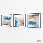 Cargar imagen en el visor de la galería, Tríptico Minimalista Tierra y Agua (Set x 3)