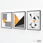 Cargar imagen en el visor de la galería, Tríptico Abstracto Prisma