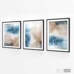 Cargar imagen en el visor de la galería, Tríptico Minimalista Tierra y Agua (Set x 3)