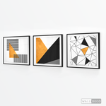 Cargar imagen en el visor de la galería, Tríptico Abstracto Prisma