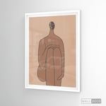 Cargar imagen en el visor de la galería, Cuadro Minimalista Figura Humana Tres