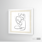 Cargar imagen en el visor de la galería, Cuadro Minimalista Figura Humana