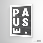 Cargar imagen en el visor de la galería, Cuadro Minimalista Pause