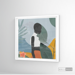 Cargar imagen en el visor de la galería, Cuadro Mujer Kenia