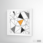 Cargar imagen en el visor de la galería, Cuadro Abstracto Prisma Pirámide