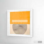 Cargar imagen en el visor de la galería, Cuadro Abstracto Minimal Sunset Yellow