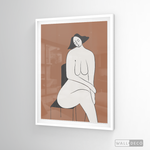 Cargar imagen en el visor de la galería, Cuadro Minimalista Figura Humana Dos