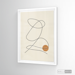 Cargar imagen en el visor de la galería, Cuadro Minimalista Knot Café