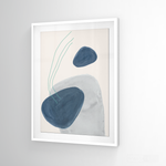 Cargar imagen en el visor de la galería, Cuadro Abstracto Calma en Azul