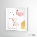 Cargar imagen en el visor de la galería, Cuadro Abstracto Nórdico Pastel Dos