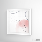 Cargar imagen en el visor de la galería, Cuadro Abstracto Nórdico Pastel tres