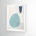 Cargar imagen en el visor de la galería, Cuadro Abstracto Reposo en Azul