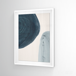 Cargar imagen en el visor de la galería, Cuadro Abstracto Serenidad en Azul