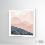 Cargar imagen en el visor de la galería, Cuadro Fragmentos Montañas (B)