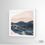 Cargar imagen en el visor de la galería, Cuadro Fragmentos Montañas (A)