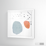 Cargar imagen en el visor de la galería, Cuadro Abstracto Nórdico Pastel Uno