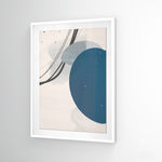 Cargar imagen en el visor de la galería, Cuadro Abstracto Nórdico Óvalos Dos