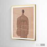 Cargar imagen en el visor de la galería, Cuadro Minimalista Figura Humana Tres