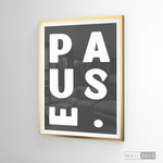 Cargar imagen en el visor de la galería, Cuadro Minimalista Pause