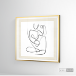 Cargar imagen en el visor de la galería, Cuadro Minimalista Figura Humana