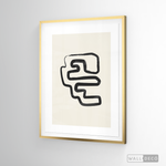 Cargar imagen en el visor de la galería, Cuadro Minimalista Line Art