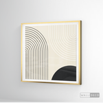 Cargar imagen en el visor de la galería, Cuadro Minimalista Line Art Arcos