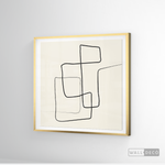 Cargar imagen en el visor de la galería, Cuadro Minimalista Knot