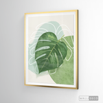 Cargar imagen en el visor de la galería, Cuadro Botánico Monstera Tropical