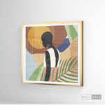 Cargar imagen en el visor de la galería, Cuadro Mujer Luanda