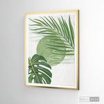 Cargar imagen en el visor de la galería, Cuadro Botánico Monstera Palma