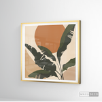 Cargar imagen en el visor de la galería, Cuadro Atardecer Palma Viajera