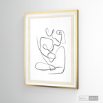 Cargar imagen en el visor de la galería, Cuadro Minimalista Figura Humana