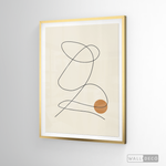 Cargar imagen en el visor de la galería, Cuadro Minimalista Knot Café