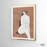 Cargar imagen en el visor de la galería, Cuadro Minimalista Figura Humana Dos