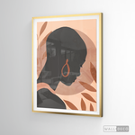 Cargar imagen en el visor de la galería, Cuadro Mujer África